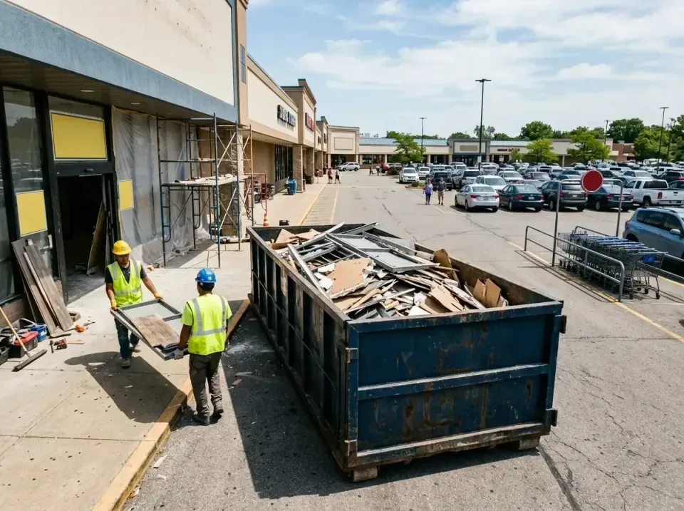 retail-store-renovation-debris-003 — frequently asked questions, Roll-off Dumpster Rentals in Roselle, IL